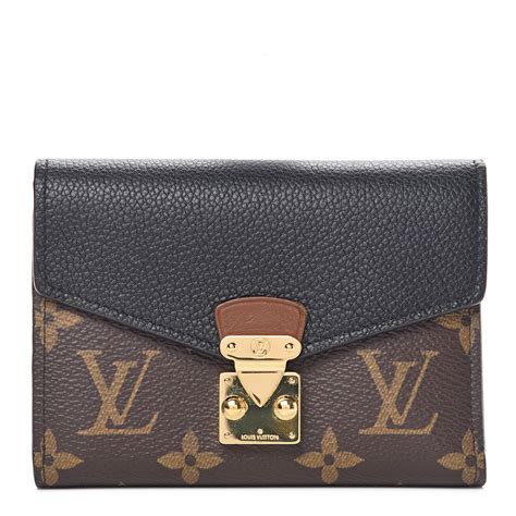 louis vuitton women's small wallet|louis vuitton black wallet women's.